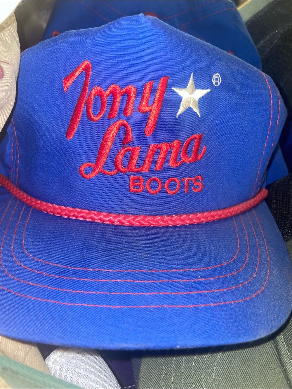 vintage Tony Lama boots SnapBack